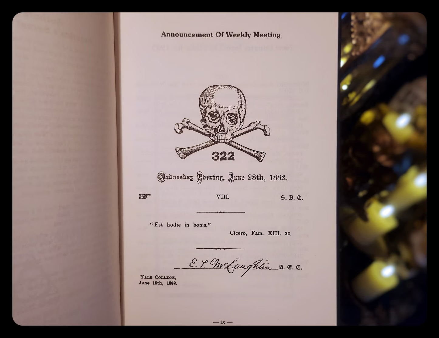 Secret Society 322: Freemasons Masonic Book