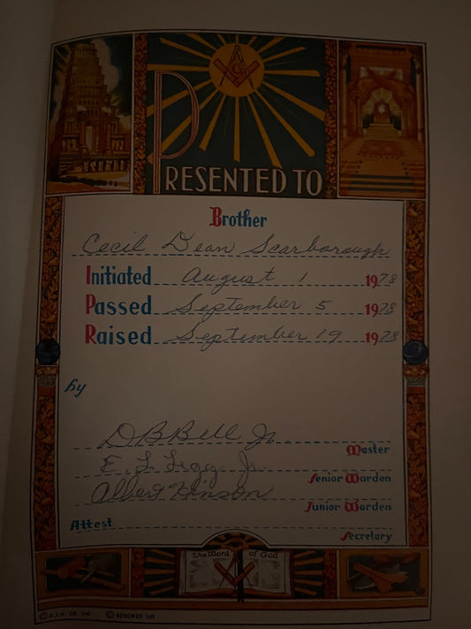 Freemason Bible America's Secret Establishment