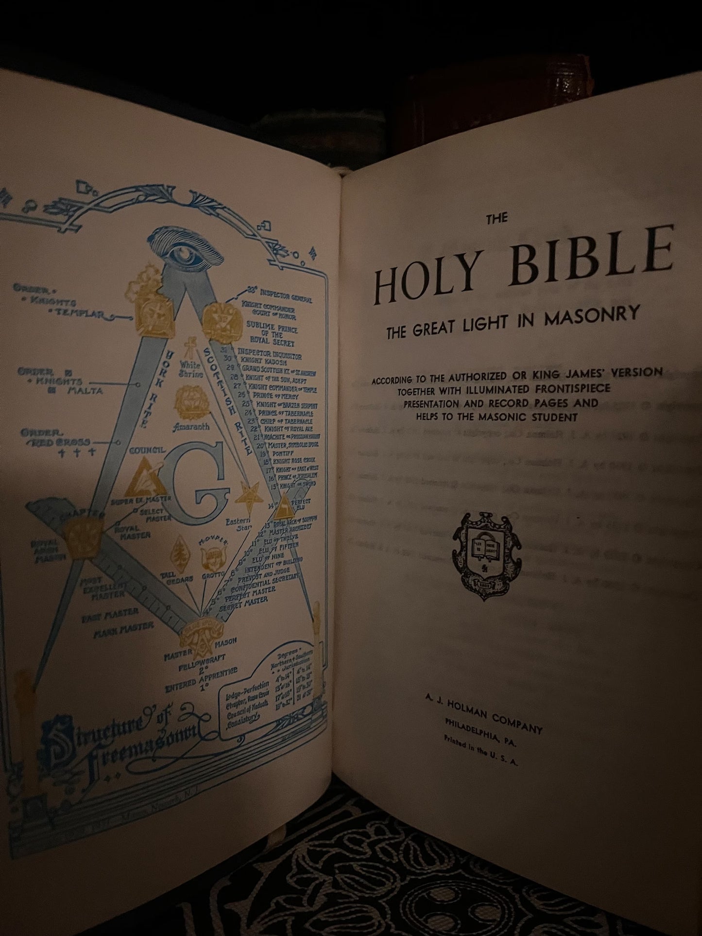 Freemason Bible America's Secret Establishment